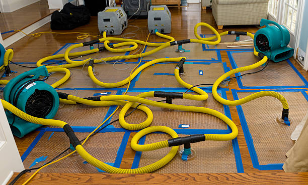 Professional Crawl Space Water Removal technician working in Boonville, NC